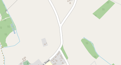 Map of a likely free parking spot near Main Street, York