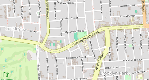 Map of a likely free parking spot near Henley Beach Road, Lockleys, Adelaide